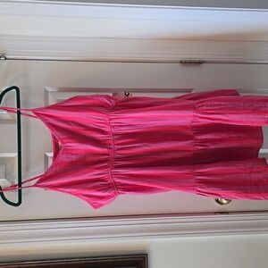 SO BRAND WOMEN'S JUNIOR PLUS SIZE PINK & PURPLE SMOCKING SUNDRESS SIZE 3X